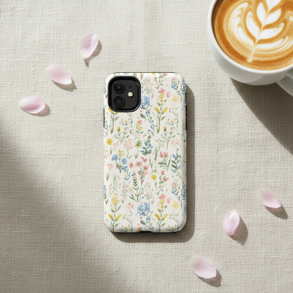 Wild Meadow iPhone Cases - Realistic