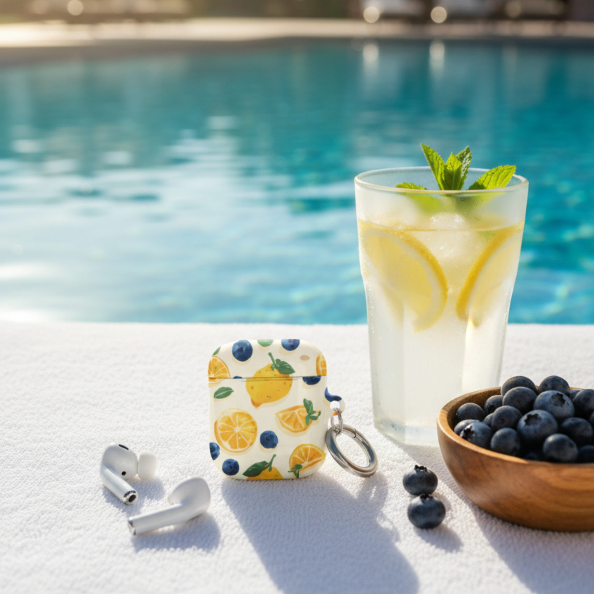 Lemon Sherbet Case for AirPods