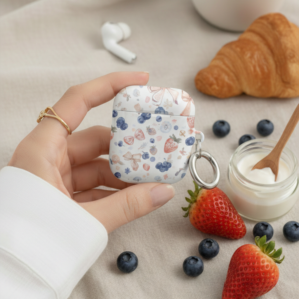 Berries & Cream Case for AirPods