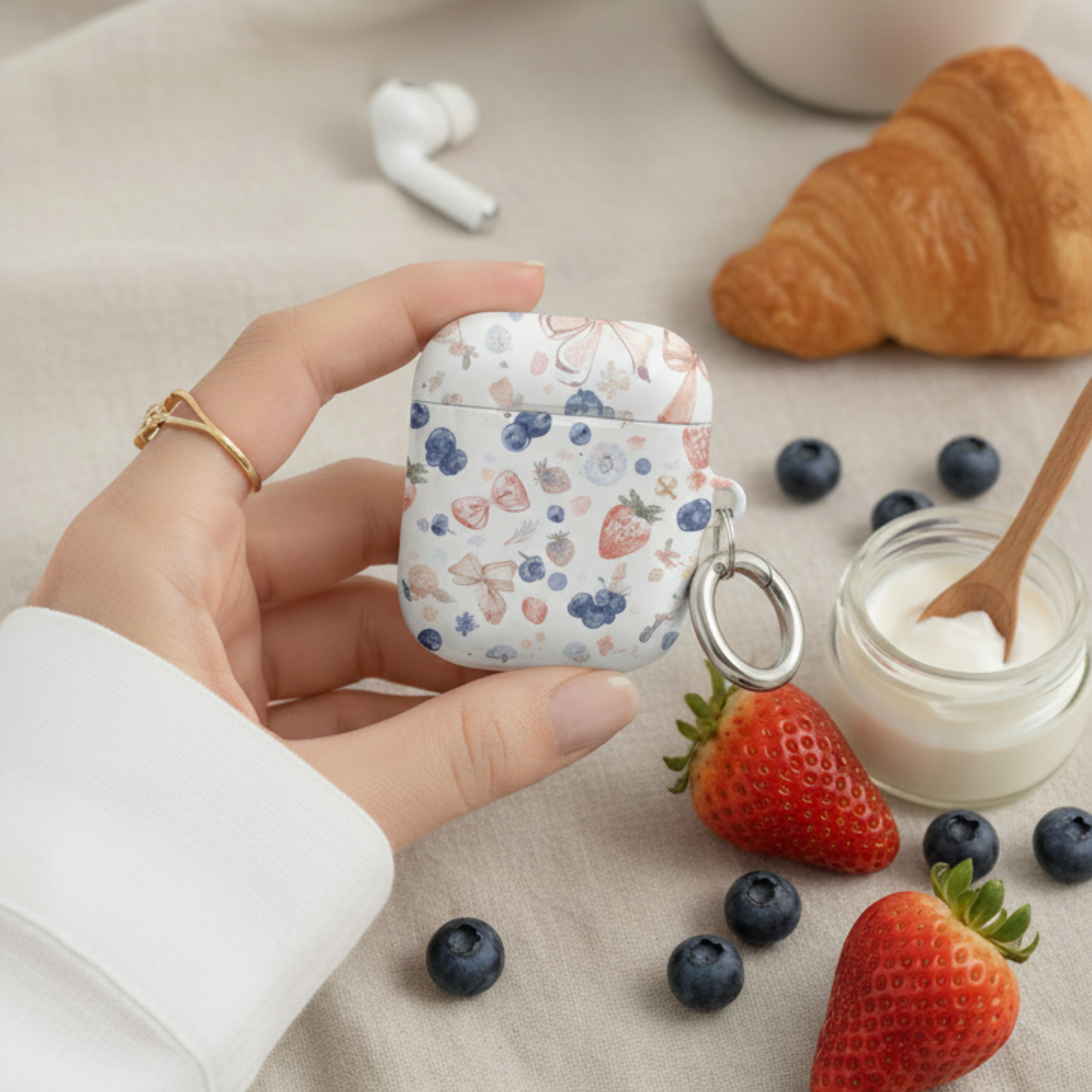 Berries & Cream Case for AirPods